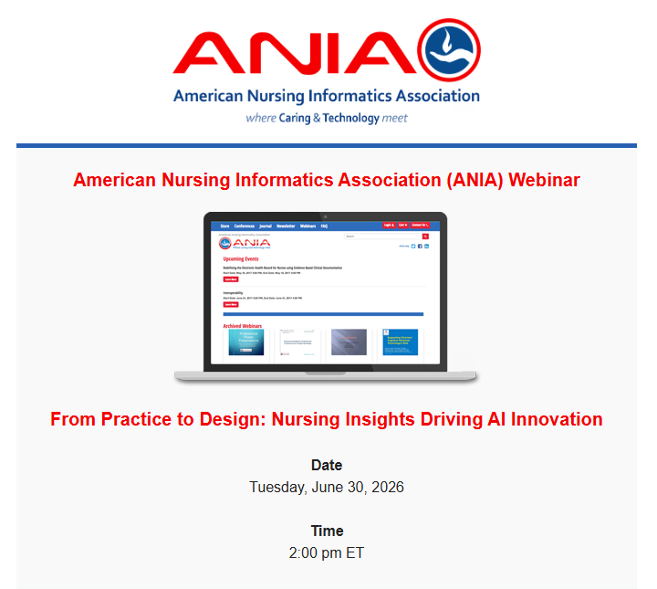 June 30th 2p ET ANIA Webinar CEU